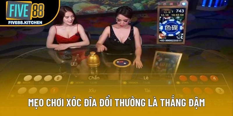 Mẹo chơi xóc đĩa đổi thưởng là thắng đậm