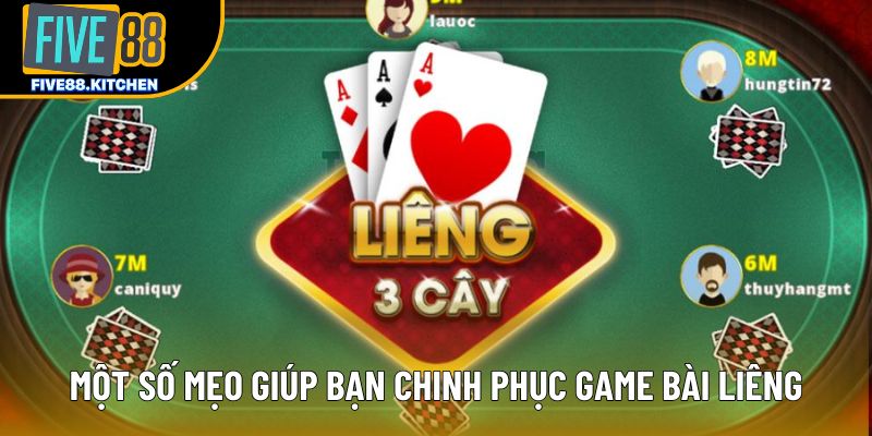 Một số mẹo giúp bạn chinh phục game bài liêng Một số mẹo giúp bạn chinh phục game bài liêng